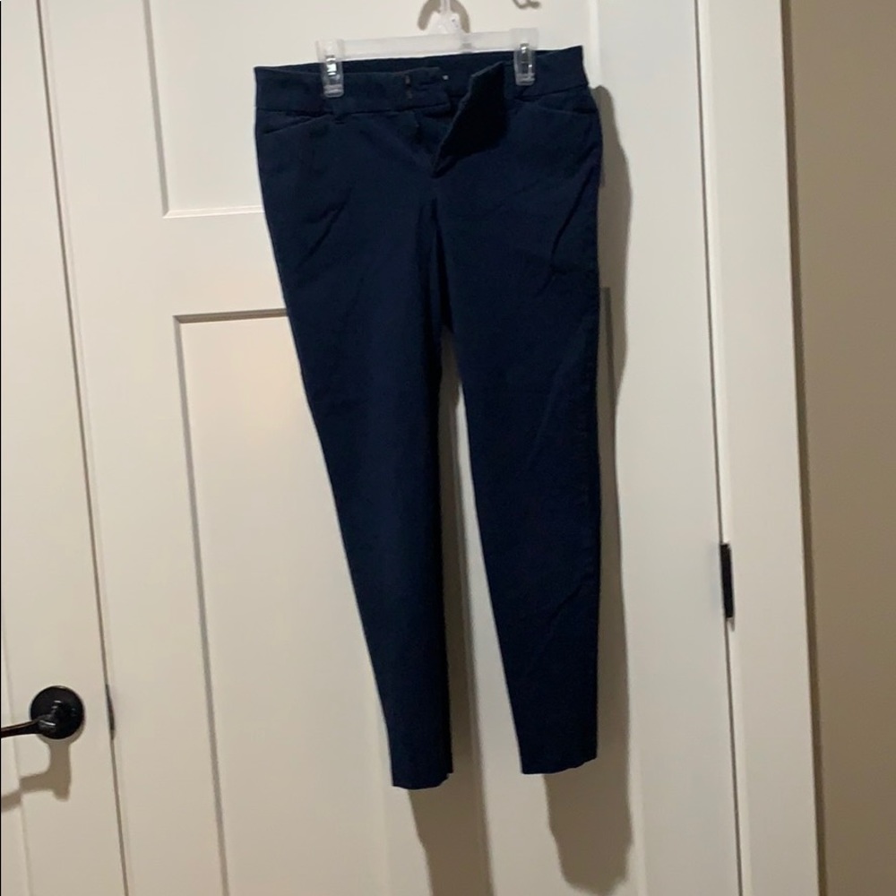 Old Navy Pixie Pants Size 6 Navy Ankle
